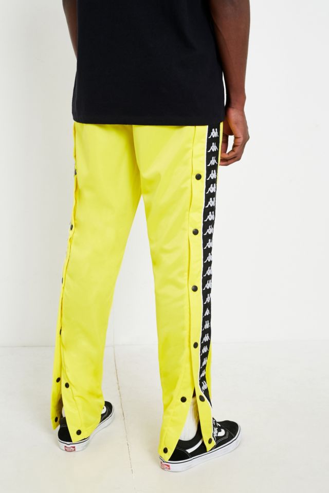 Yellow discount kappa sweatpants