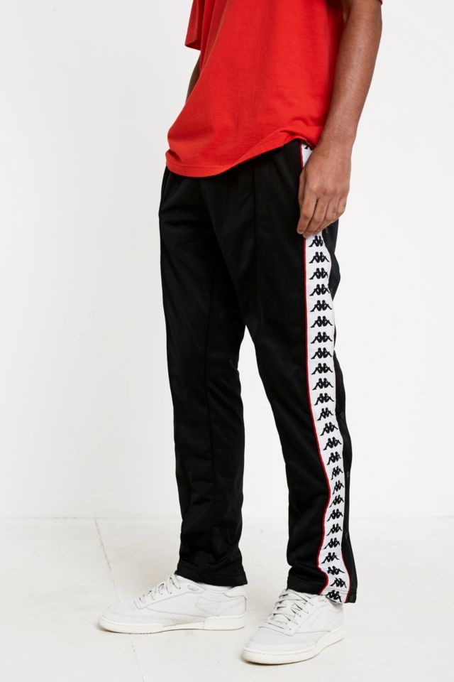 Black and red store kappa pants