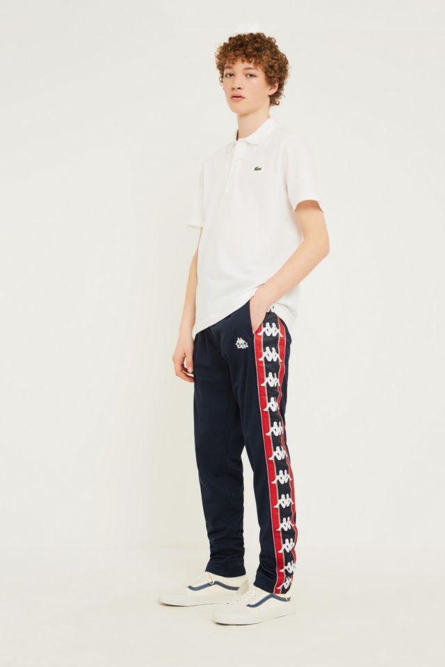 Enrich service logo Kappa Astoria Navy Logo Track Pants | Urban Outfitters UK