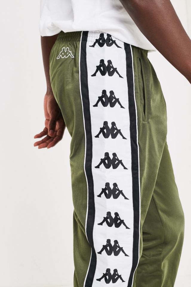 Kappa green track discount pants