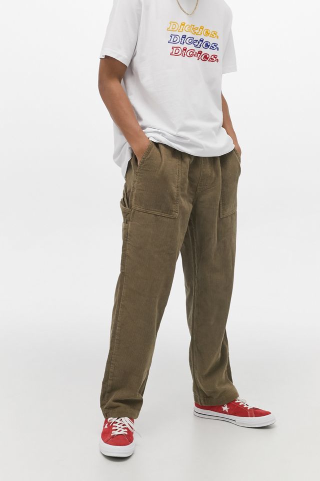 BDG Taupe Corduroy Carpenter Trousers #2