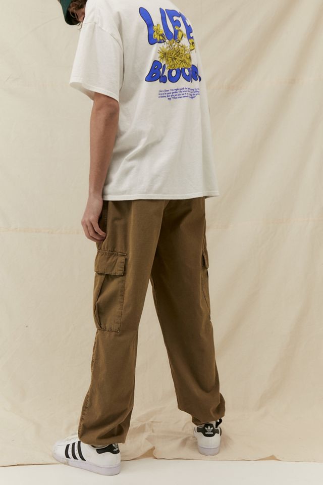 BDG - Pantalon cargo  à revers marron #2