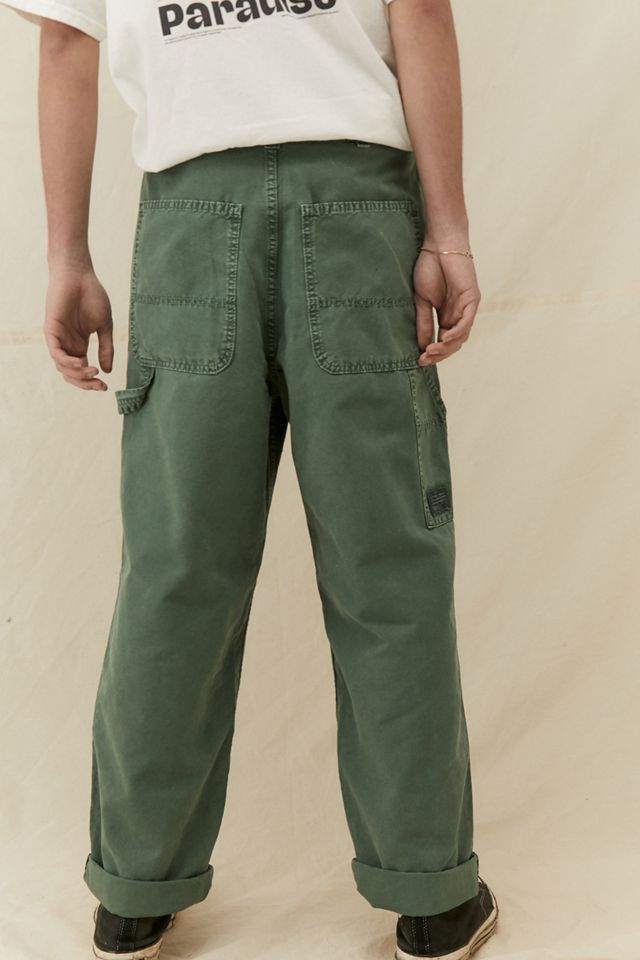 Pantalones de Carpintero de Lona Cillian Verde BDG #2