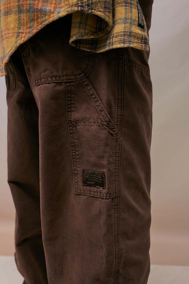 BDG Pantaloni Carpenter in Tela Marrone #4
