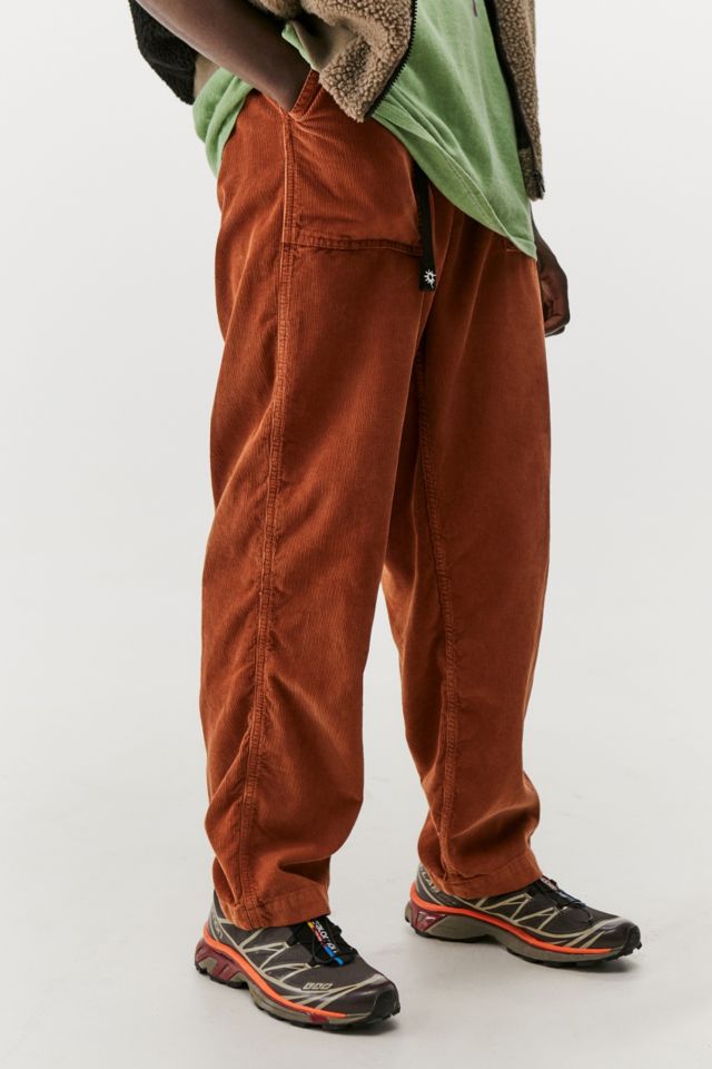 UO Nomad Orange Corduroy Climber Trousers | Urban Outfitters UK
