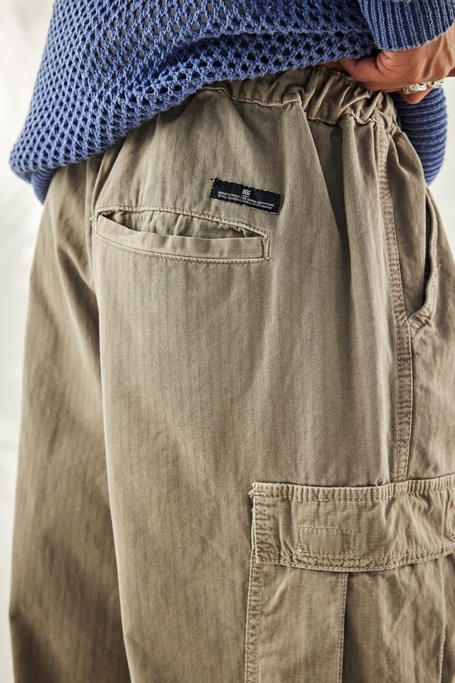 BDG Taupe Pantaloni Cargo a spina di pesce #7