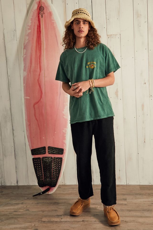 BDG Pantaloni PJ in velluto nero lavato #1