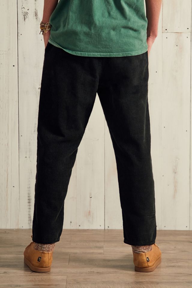 BDG Pantaloni PJ in velluto nero lavato #2