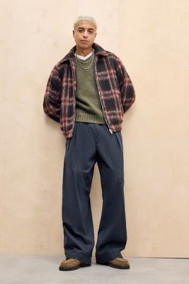 BDG Bobbi Nadelstreifen Kokon Hosen