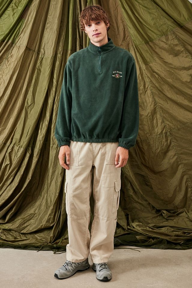 BDG Ecru Corduroy Cargo Pants #3