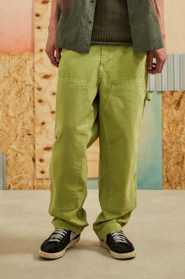 BDG Chartreuse Carpenter Pants | Urban Outfitters UK