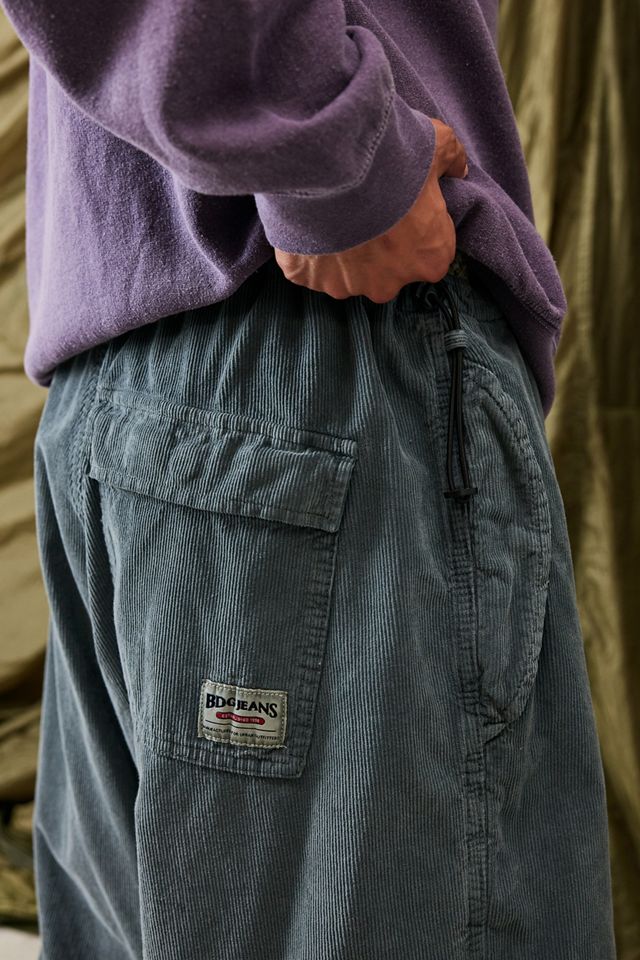 BDG Slate Corduroy Baggy Tech Pants #1