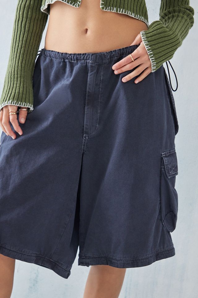 BDG – Weite Tech-Hose in verwaschenem Schwarz mit Zip-off-Beinen #6