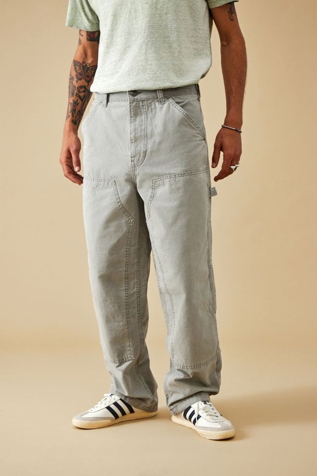 BDG Vaqueros de carpintero grises lavados #1