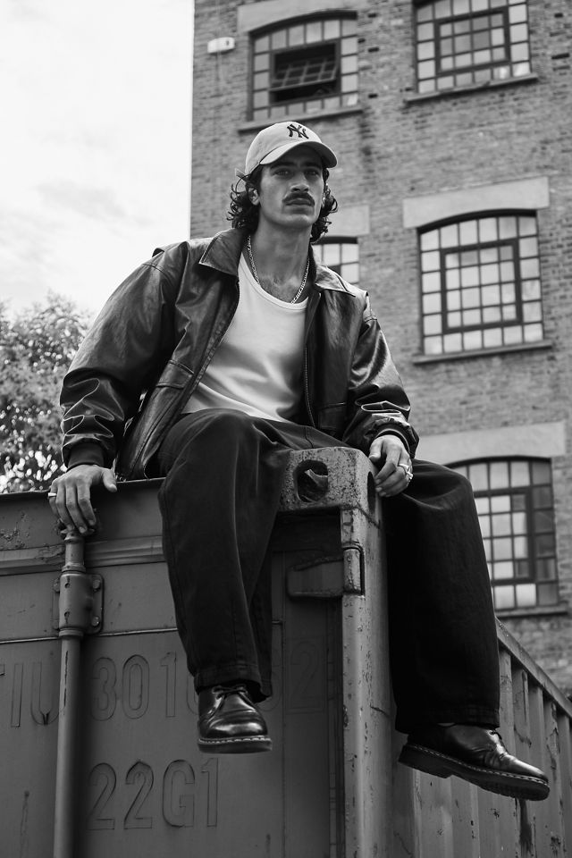 Pantalon bouffant noir BDG #1