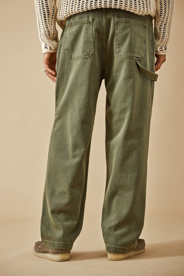 BDG Dark Green Fatigue Pants #3