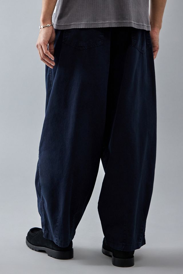 BDG - Pantalon bouffant bleu marine #3