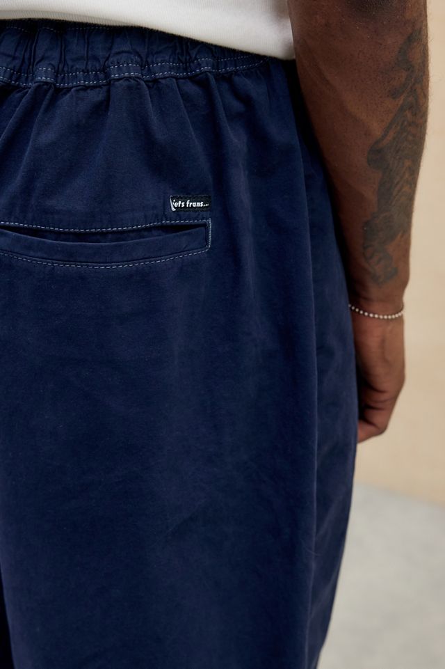 iets frans... Navy Harri Chino Trousers #3