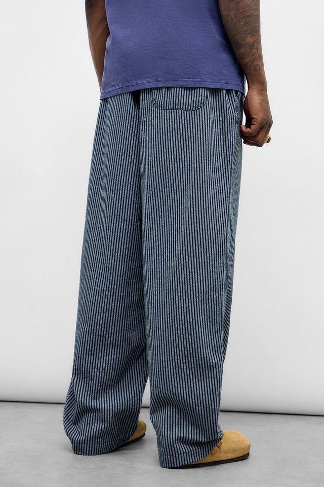 Pantaloni a righe BDG Flood #3