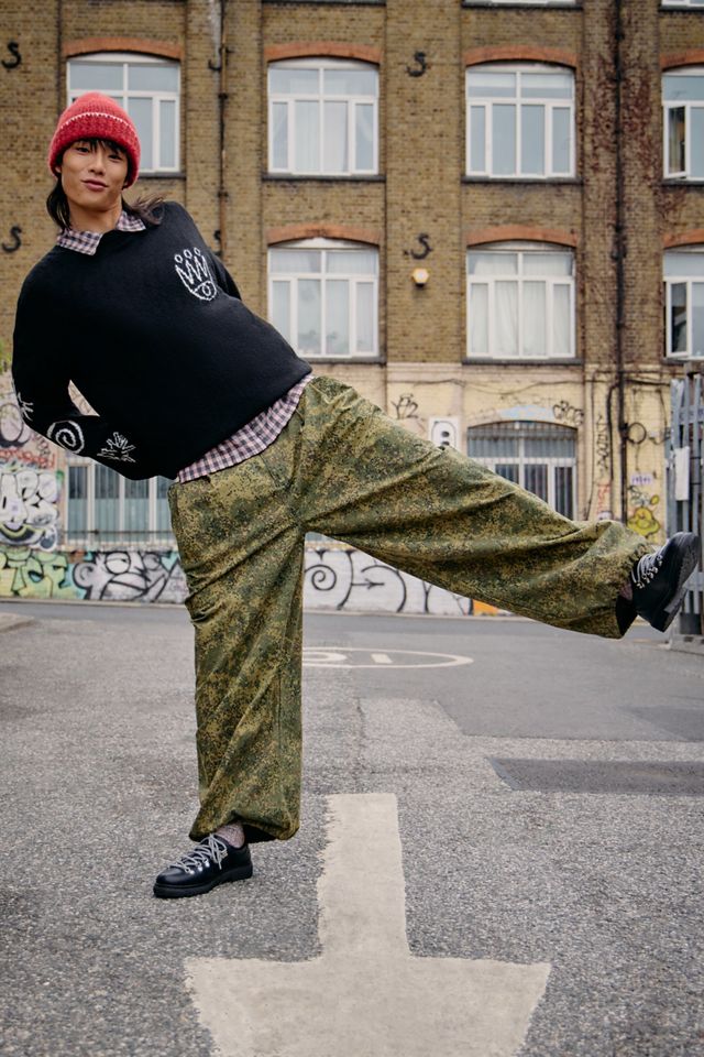 Pantaloni Baggy Mimetici Ayker #1