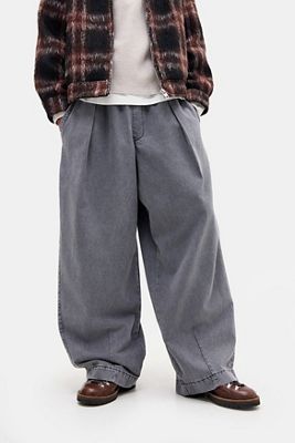 Pantalon en chevrons Bobbi délavé noir BDG