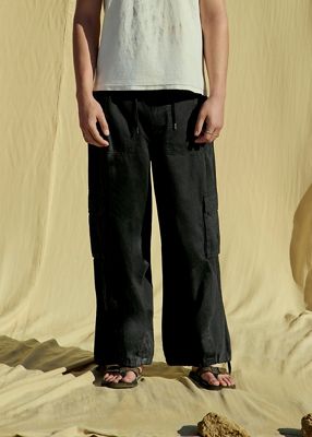 Pantalon cargo BDG noir délavé Denzel