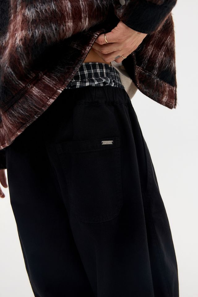 BDG Schwarze Bobbi Twill Hosen #3