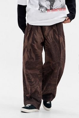 Pantalon cocon Bobbi aigle chocolat BDG