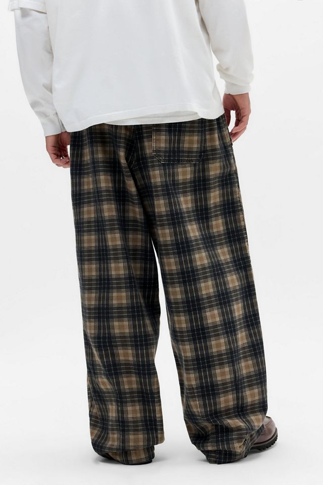 BDG Brown Check Bobbi Cocoon Trousers #3