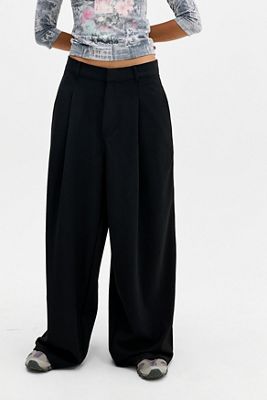 UO Black Noa Trousers