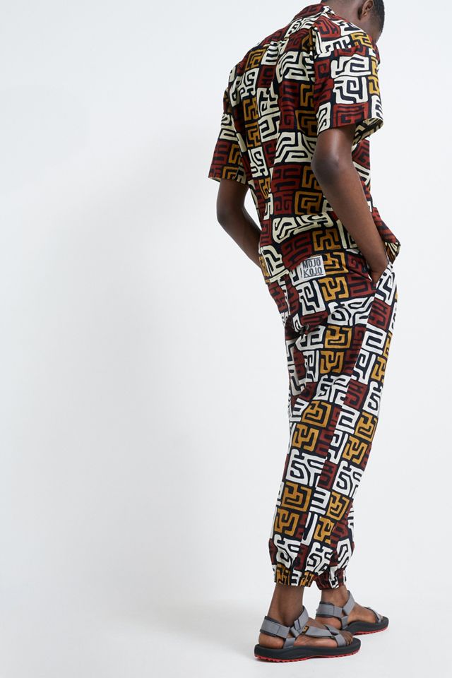 Mojo Kojo - Pantalon à imprimé labyrinthe #2