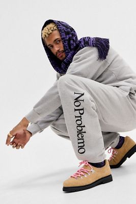 No Problemo Grey Joggers