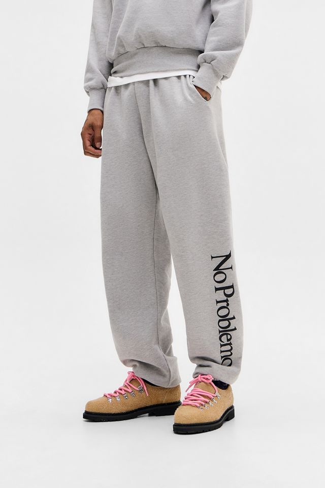No Problemo Grey Joggers #1
