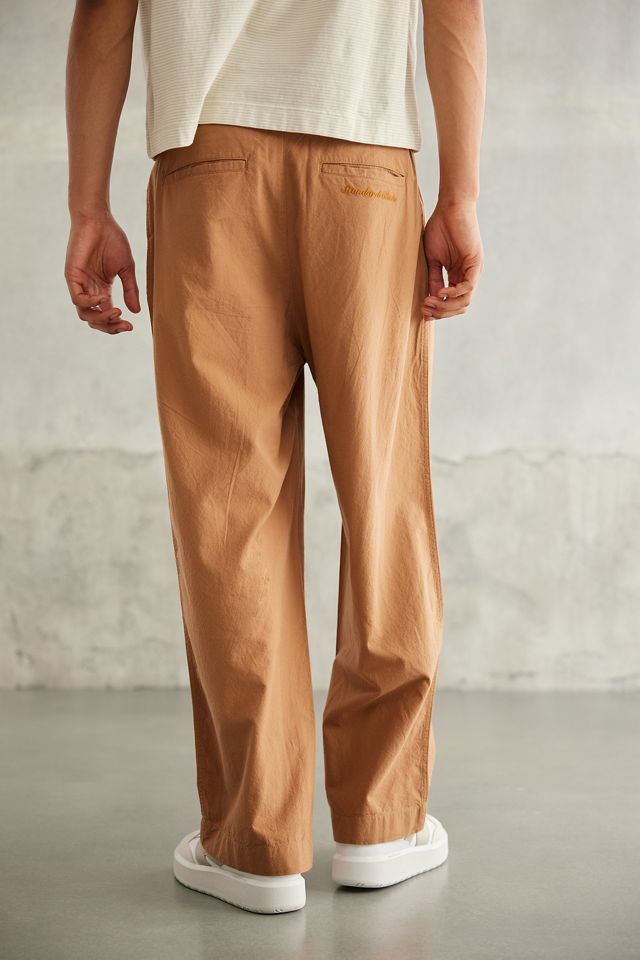 Standard Cloth Jason Taupe Wide Leg Trousers #1