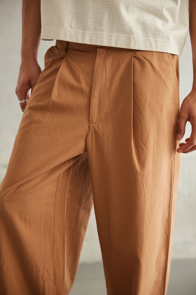 Standard Cloth Jason Taupe Wide Leg Trousers #3