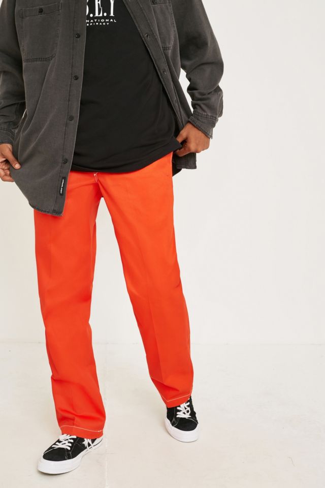 Dickies 874 hot sale orange