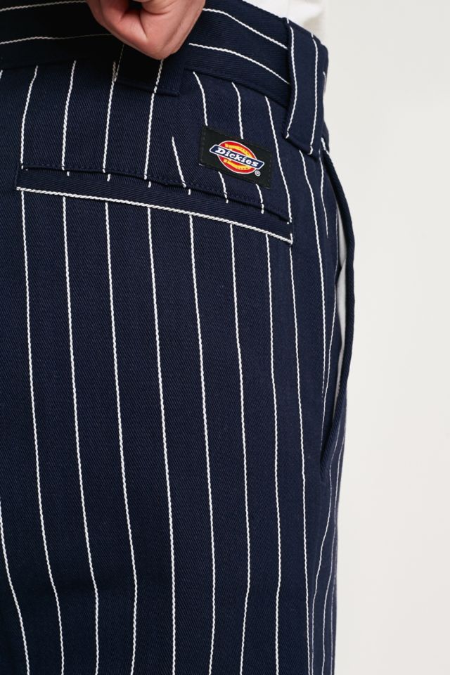 Dickies 873 Pantalones de trabajo Slim Navy Stripe Urban Outfitters ES