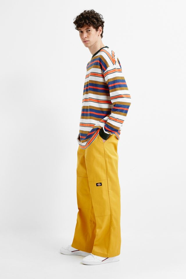 Dickies 874 Double Knee Mustard Work Trousers | Urban Outfitters UK