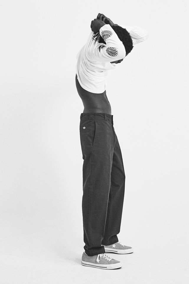 Dickies UO Exclusive 874 Black Soft Cotton Work Trousers #1