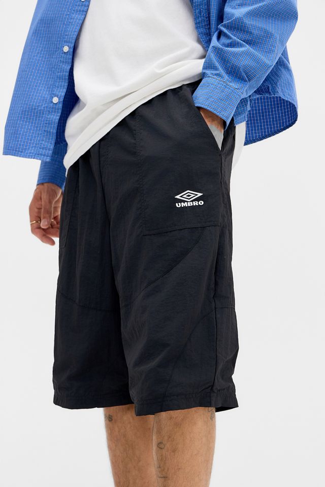 Umbro Pantaloni Larghi Neri con Zip #1