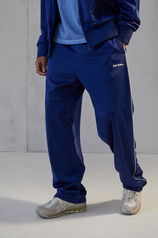 iets frans Blue Tricot Track Pants