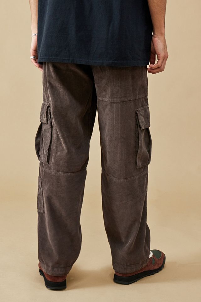 BDG Brown Corduroy Cargo Pants #4
