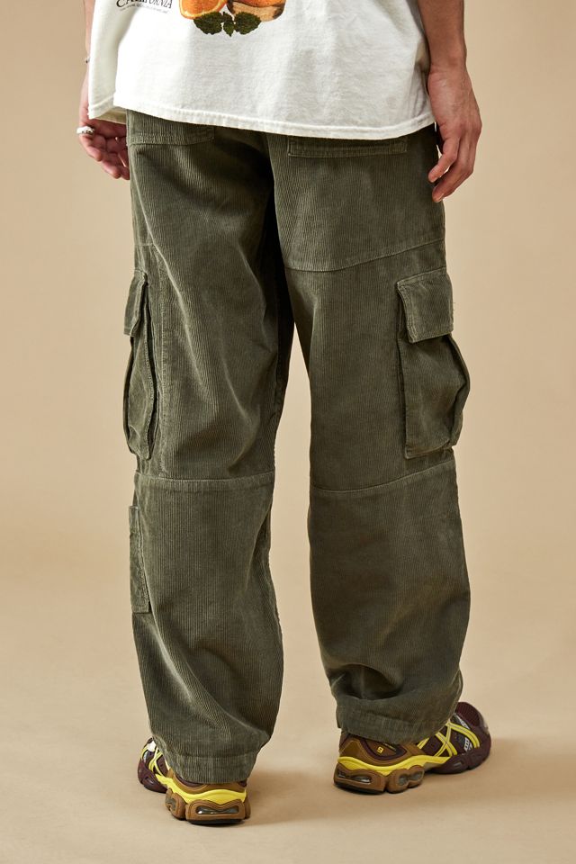 BDG Khaki Corduroy Cargo Pants | Urban Outfitters UK