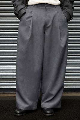 UO Noa Grey Stripe Trousers