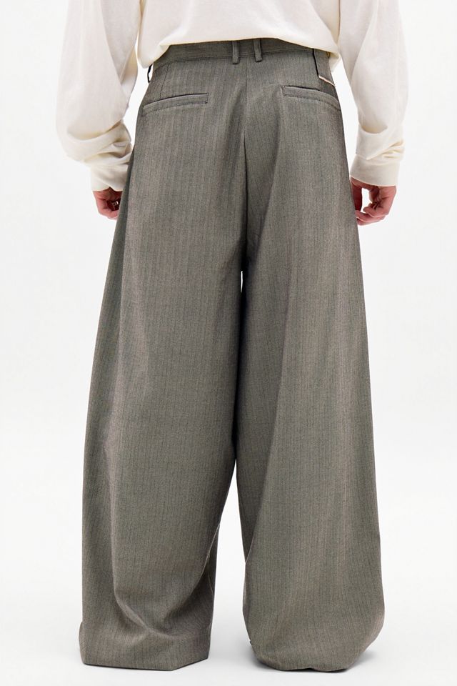Archivis Gewaschene Schwarze Noa Kokon Plissierte Hose #2