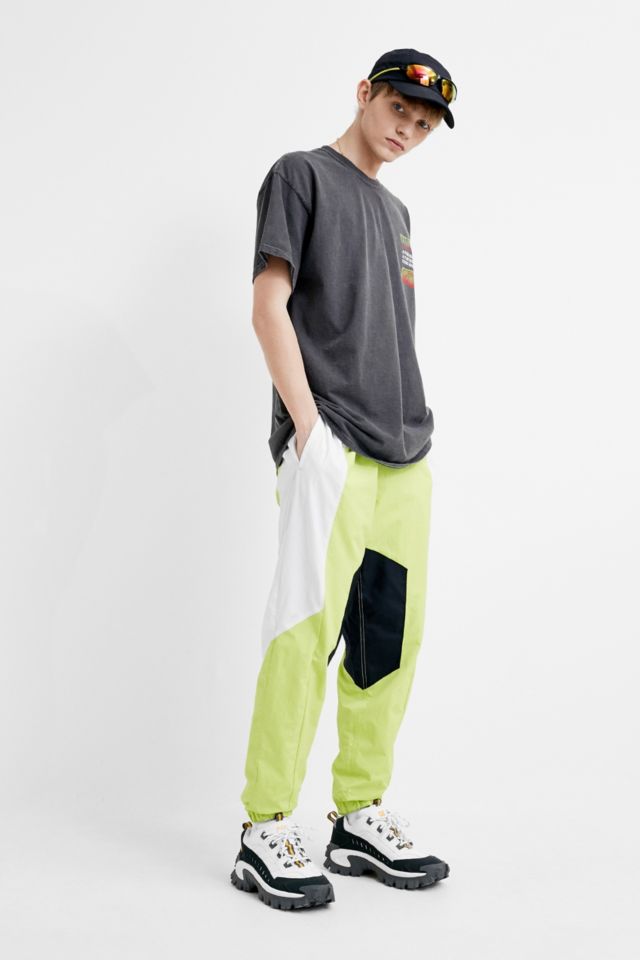 Green best sale wind pants