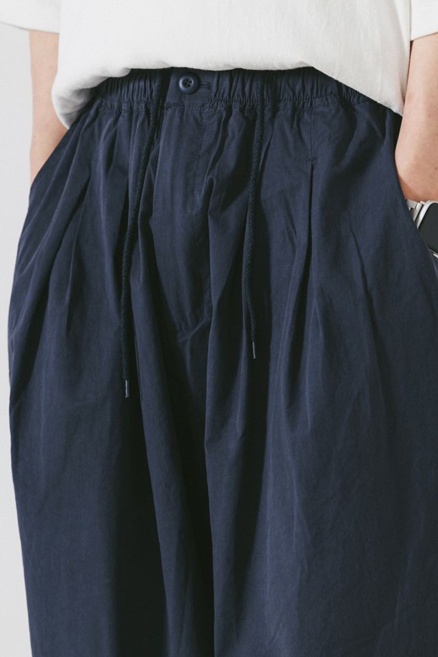 Anglan Navy Essential Easy Balloon Pants  #1