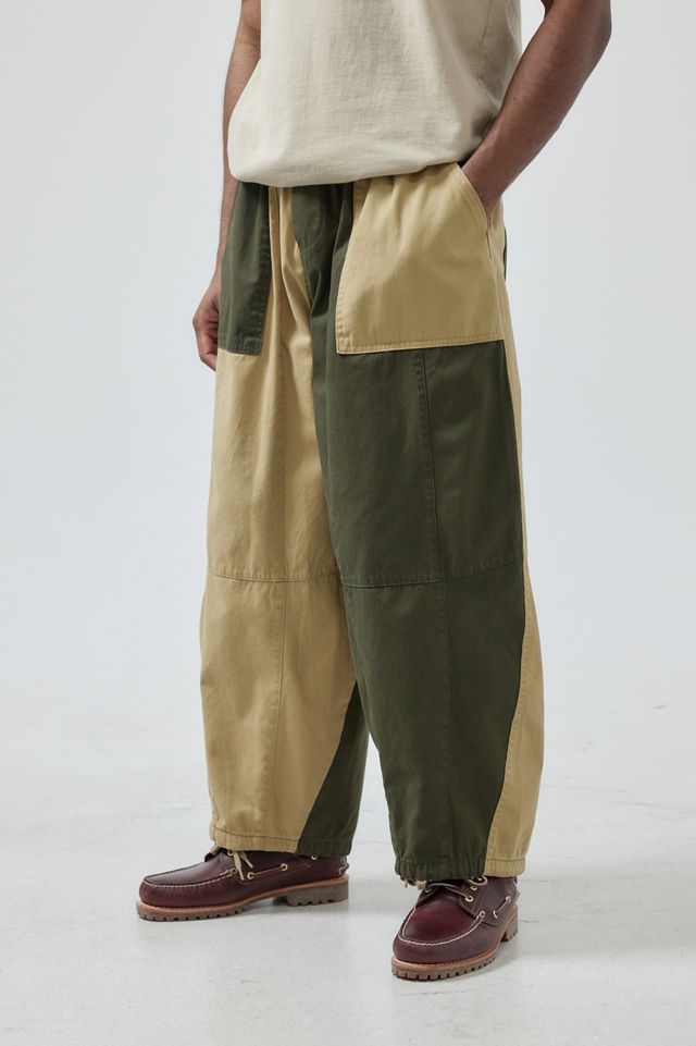Anglan Khaki Mix Fatigue Balloon Pants | Urban Outfitters UK