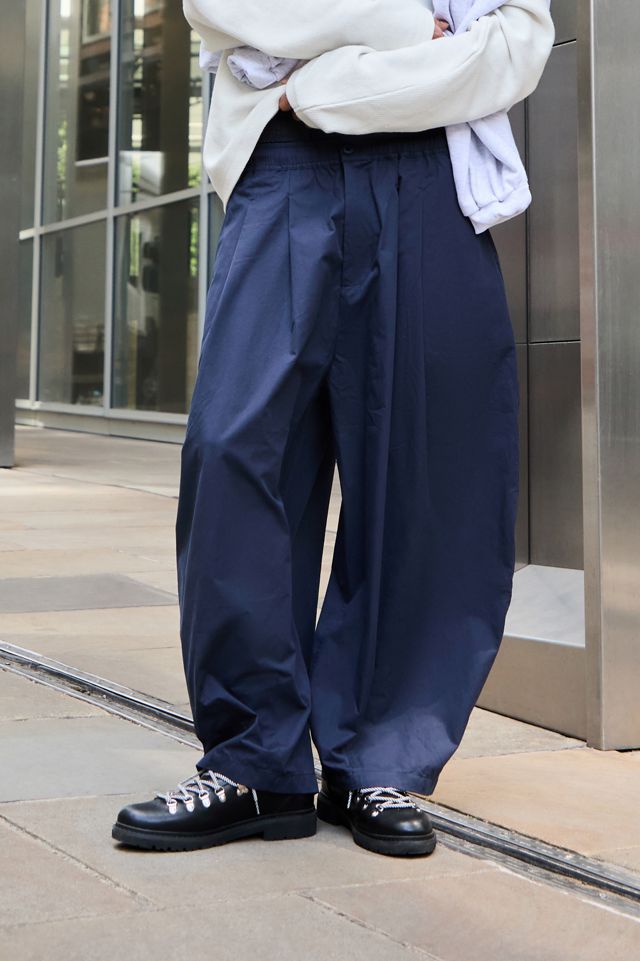 Pantaloni Baggy Essenziali Blu Marino Anglan #1