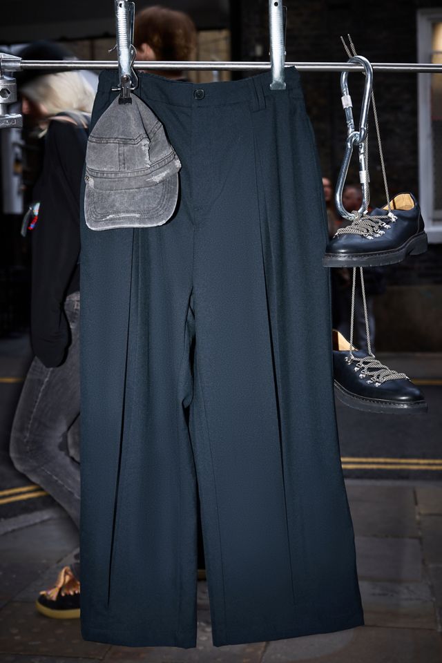 Anglan Navy Dart Balloon Trousers #5